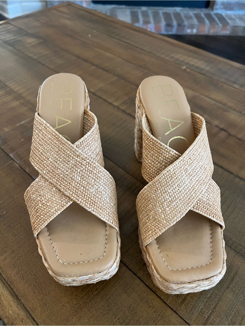 New Beach by Matisse heeled sandals size 6 - Picture 8 of 8